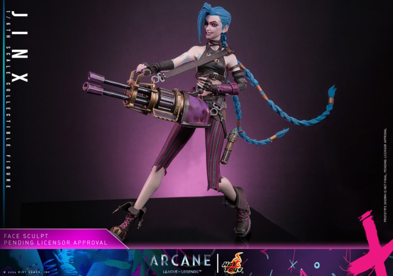 Arcane: League of Legends (TV) - Jinx 1:6 Scale Collectable Action Figure