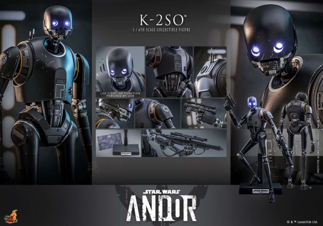 Star Wars: Andor - K-2SO 1:6 Scale Collectable Action Figure