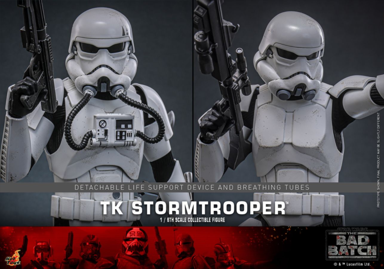 Star Wars: The Bad Batch - TK Stormtrooper 1:6 Scale Collectible Action Figure