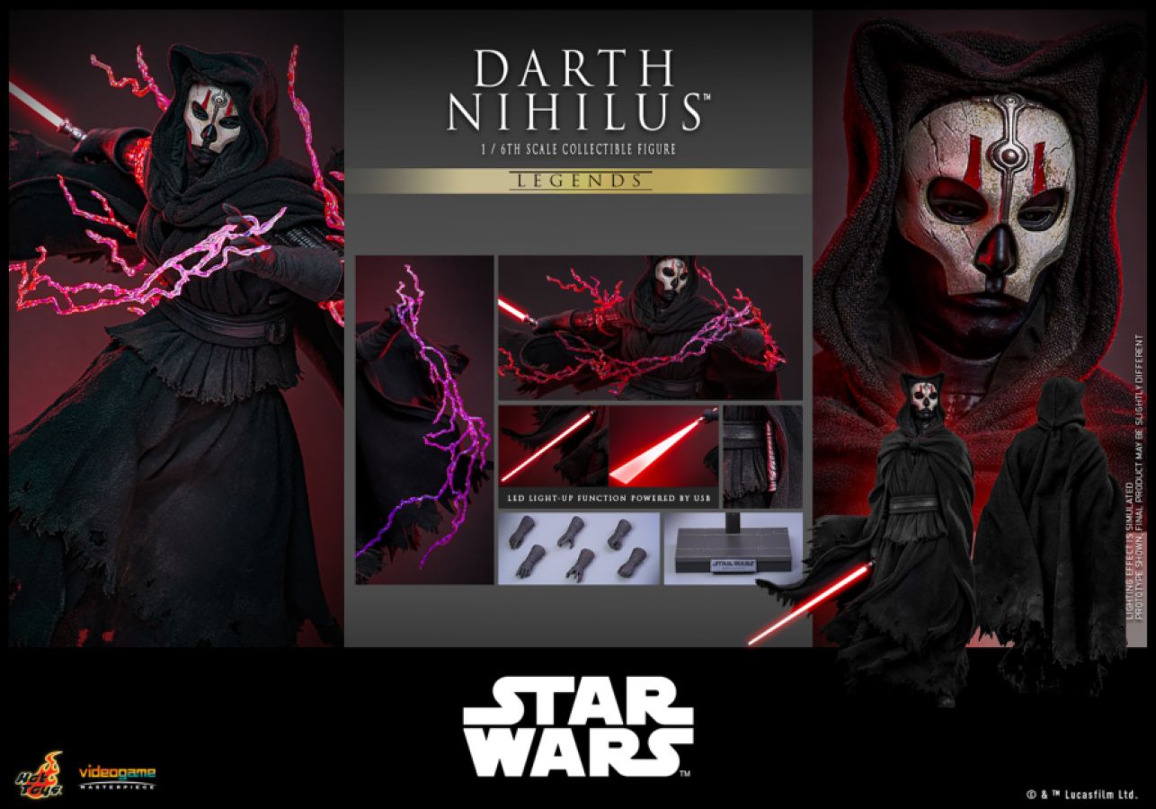 Star Wars - Darth Nihilus 1:6 Scale Collectable Action Figure