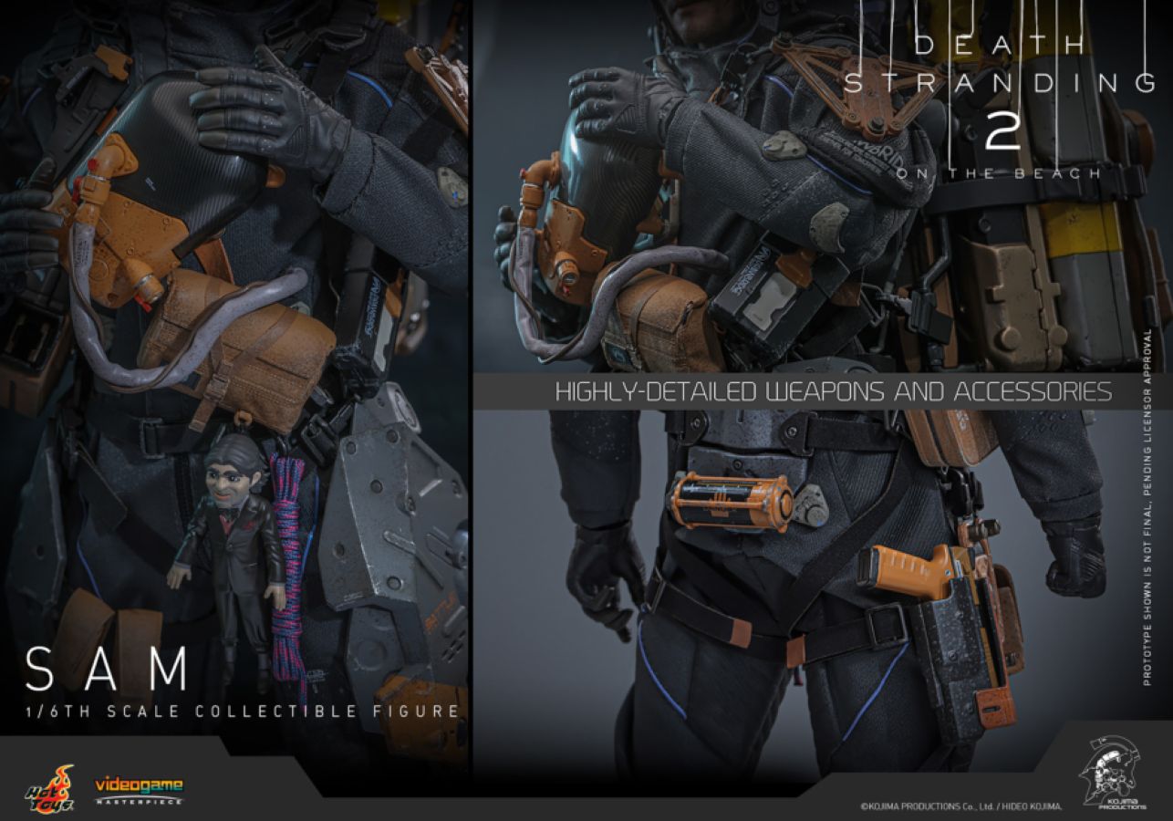 Death Stranding 2: On the Beach - Sam 1:6 Scale Collectable Action Figure