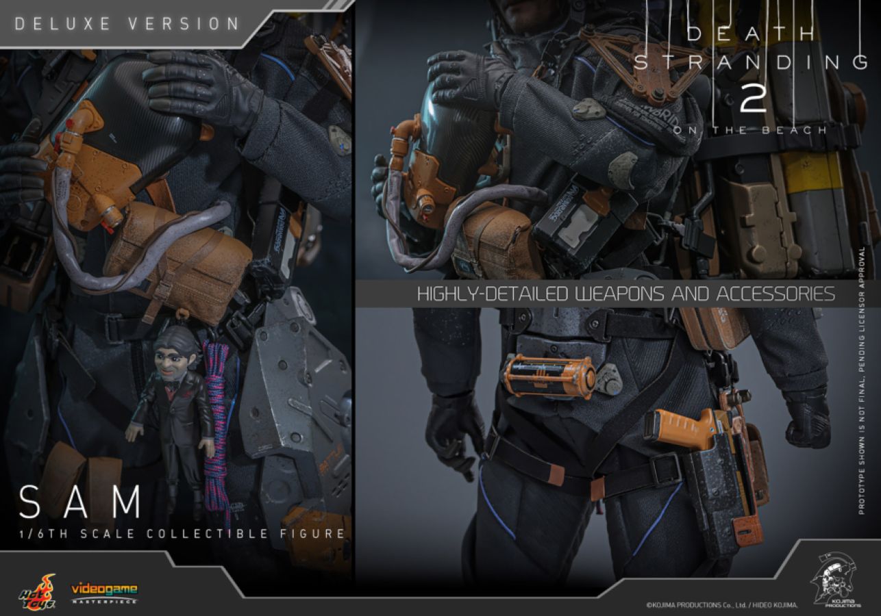 Death Stranding 2: On the Beach - Sam 1:6 Scale Deluxe Collectable Action Figure
