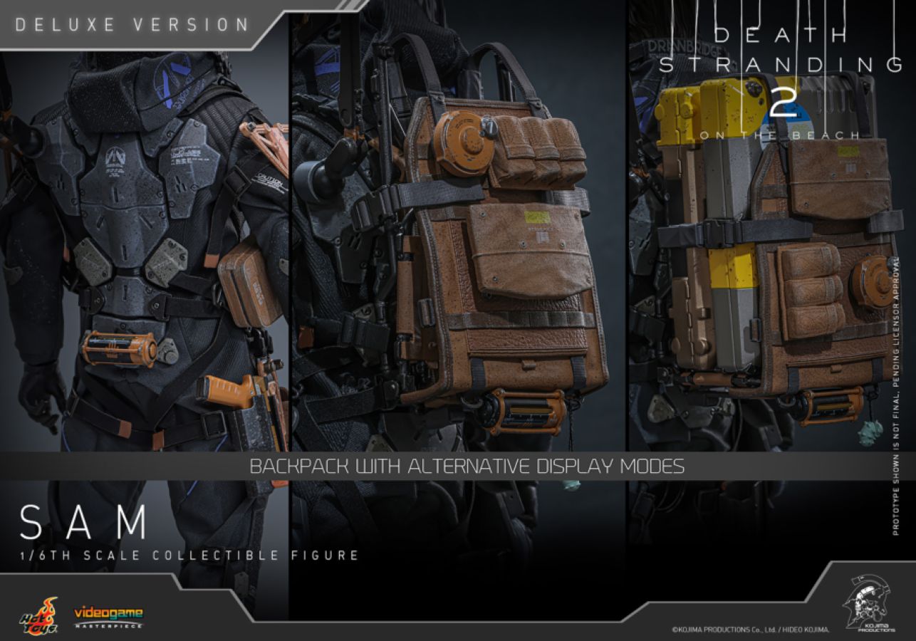 Death Stranding 2: On the Beach - Sam 1:6 Scale Deluxe Collectable Action Figure