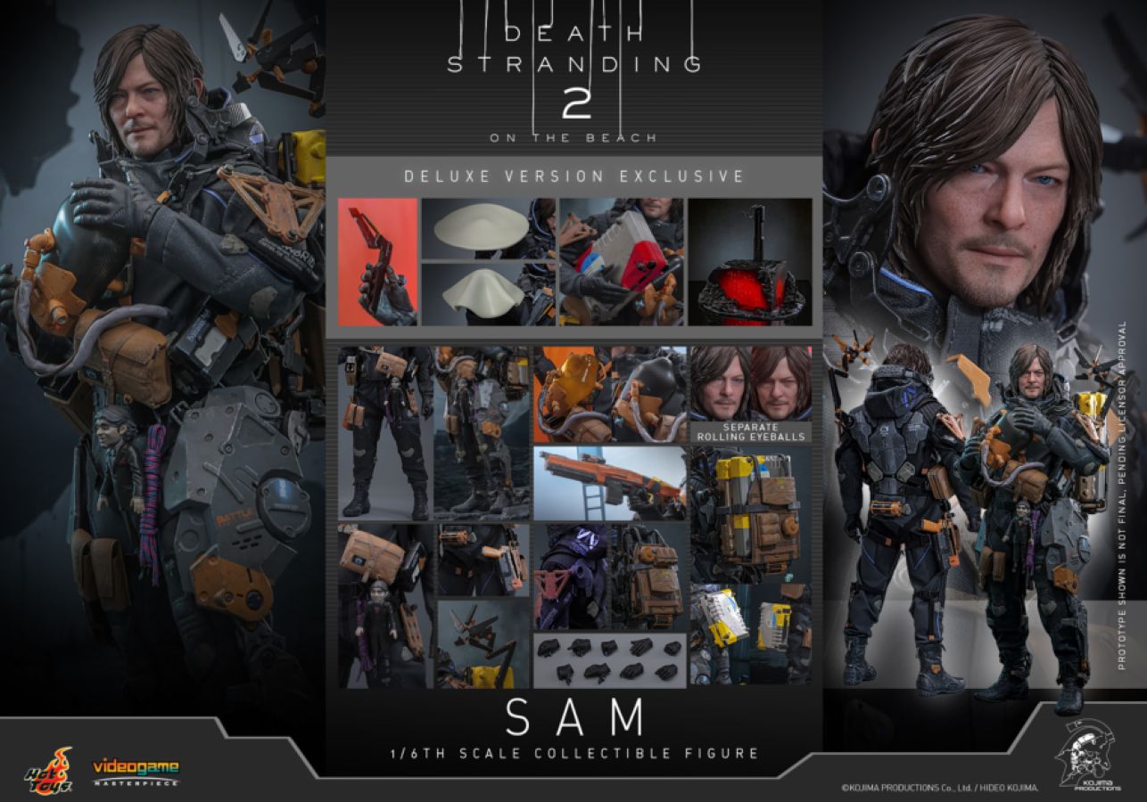 Death Stranding 2: On the Beach - Sam 1:6 Scale Deluxe Collectable Action Figure