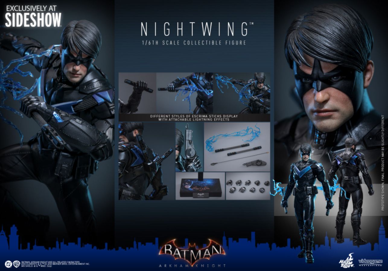 Batman: Arkham Knight - Nightwing 1:6 Scale Collectable Action Figure