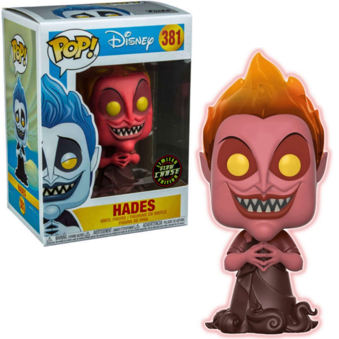 Hercules - Hades Glow CHASE Pop! Vinyl #381