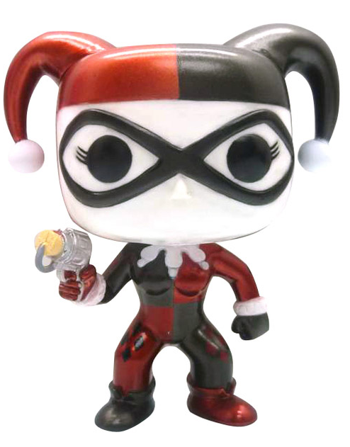 DC Comics - Harley Quinn  (Metallic) Pop Vinyl #34