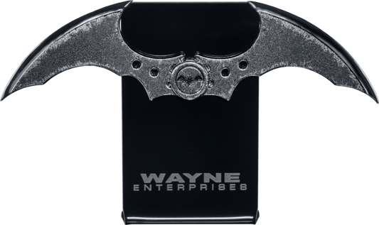 Batman: Arkham Asylum - Scaled Batarang Replica with Stand