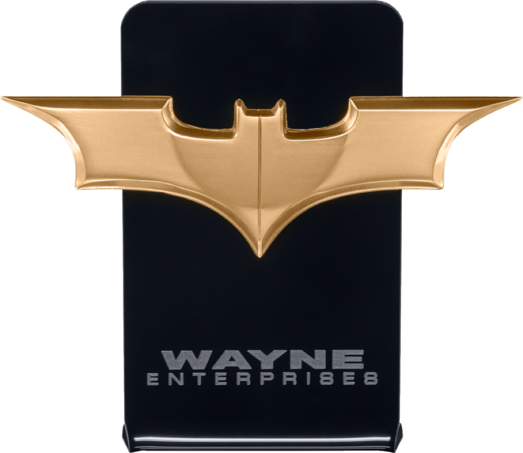 Batman Begins - Scaled Batarang Replica with Stand