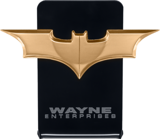 Batman Begins - Scaled Batarang Replica with Stand