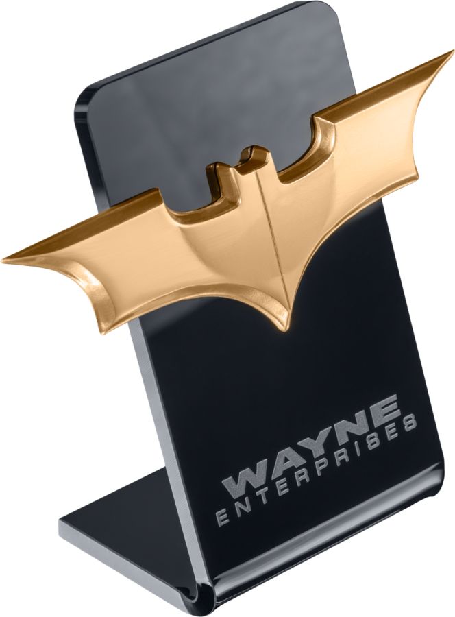 Batman Begins - Scaled Batarang Replica with Stand