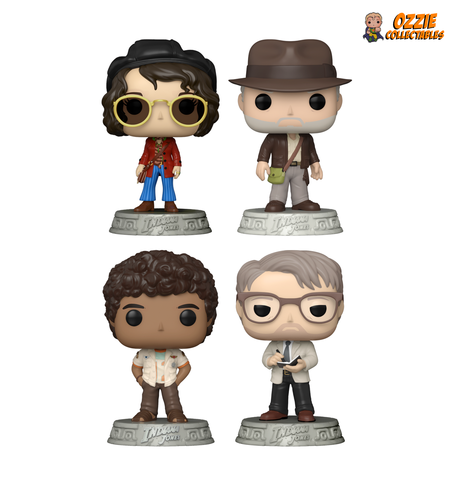 Indiana Jones and the Dial of Destiny (2023) Bundle - 4 POP! Vinyls