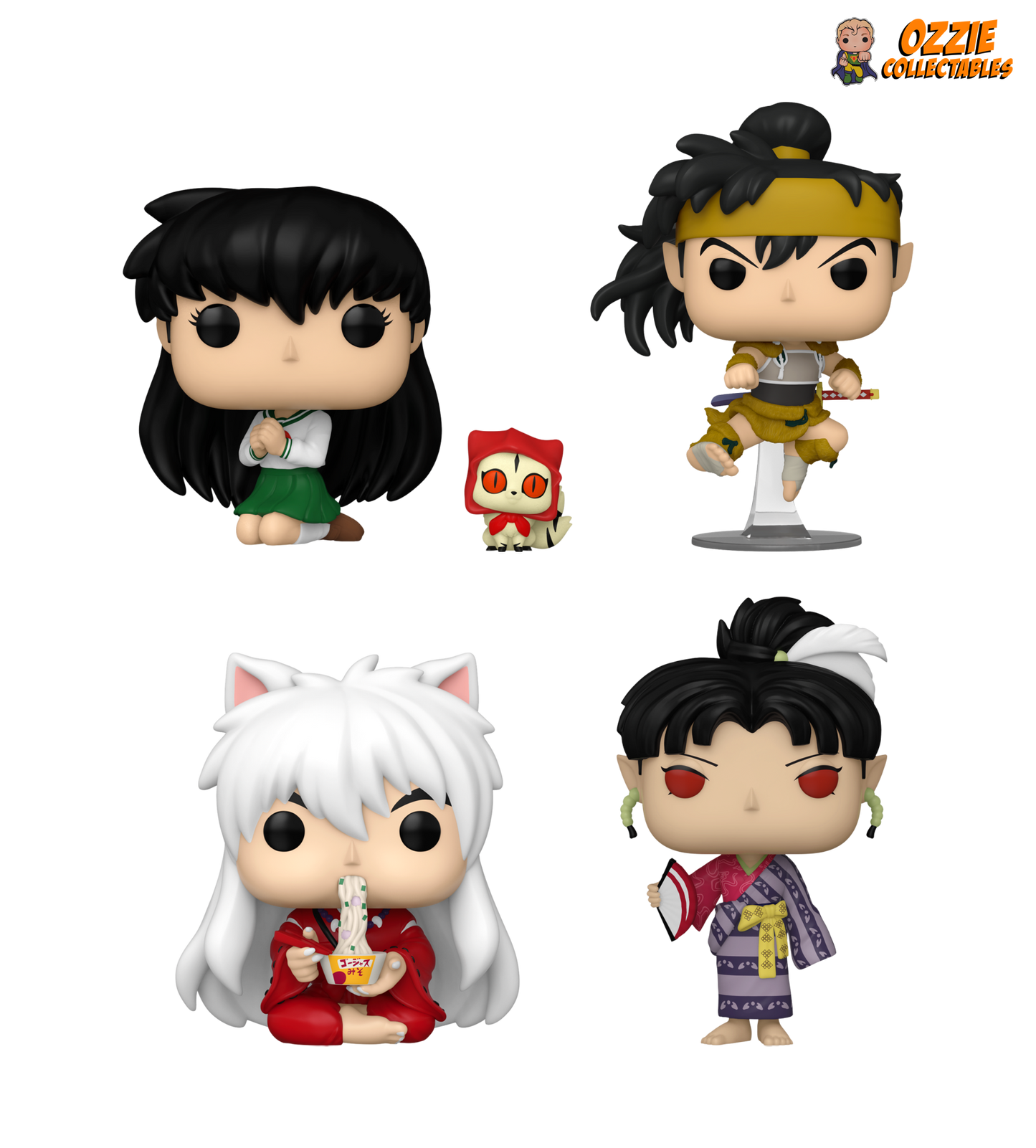 Inuyasha 2024 Bundle - 4 POP! Vinyls