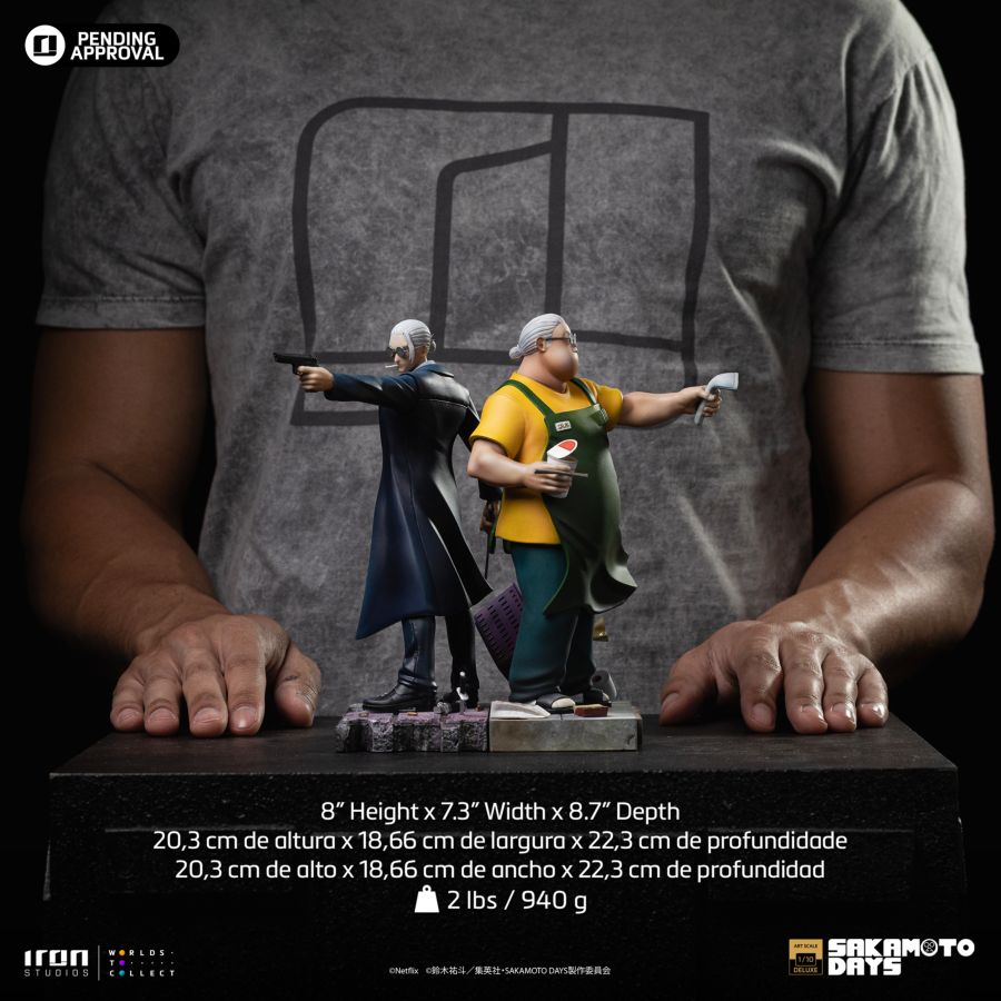 Sakamoto Days - Taro Sakamoto Deluxe 1:10 Scale Statue