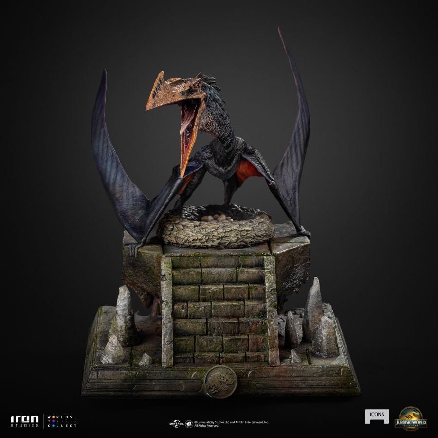 Jurassic World - Quetzalcoatlus Icons Statue