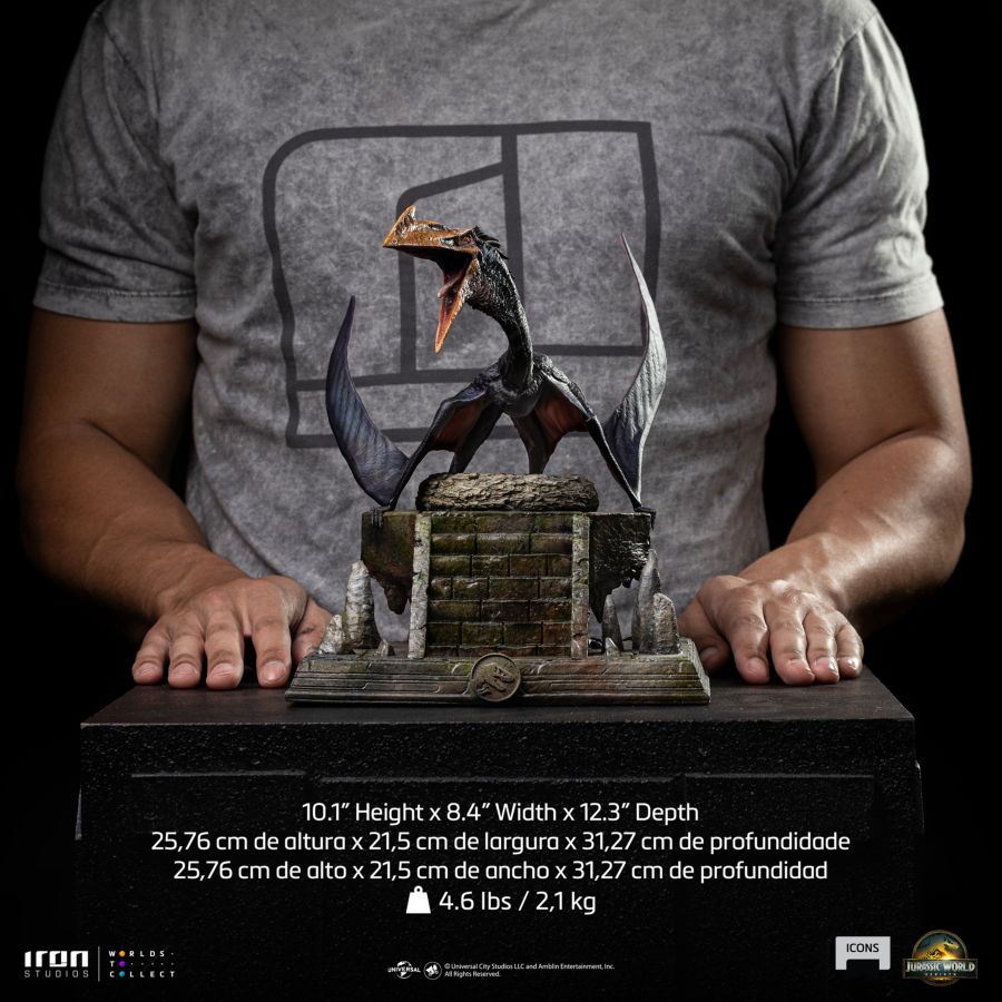 Jurassic World - Quetzalcoatlus Icons Statue