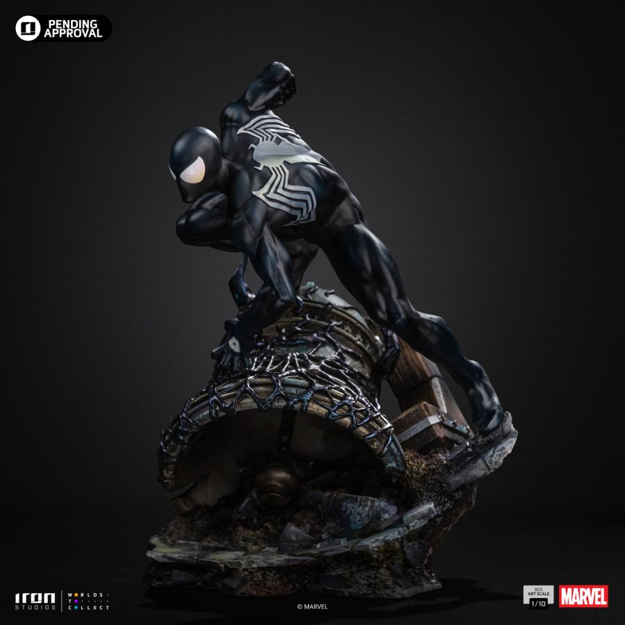 Spider-Man - Spider-Man (Black Suit) 1:10 Scale Statue