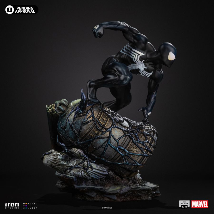 Spider-Man - Spider-Man (Black Suit) 1:10 Scale Statue