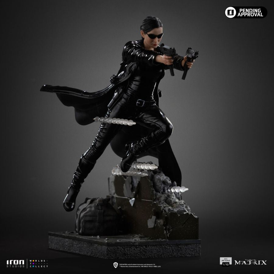 The Matrix - Trinity 1:10 Scale Statue