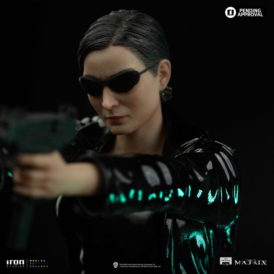 The Matrix - Trinity 1:10 Scale Statue