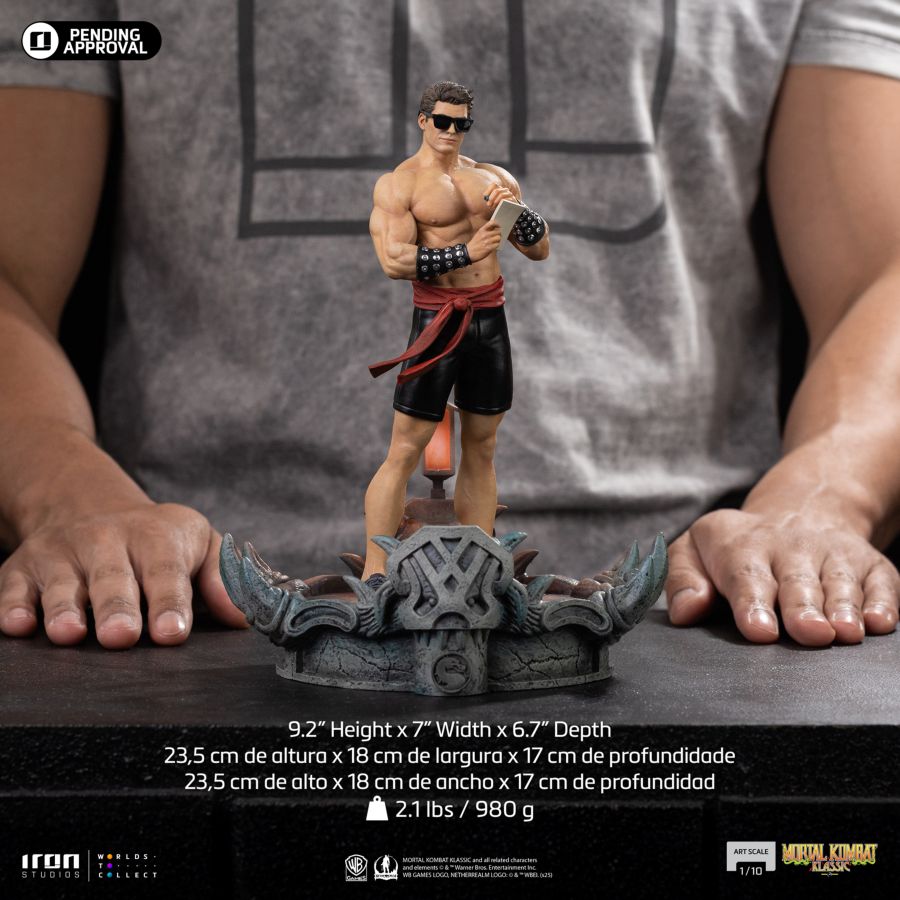 Mortal Kombat - Johnny Cage 1:10 Scale Statue