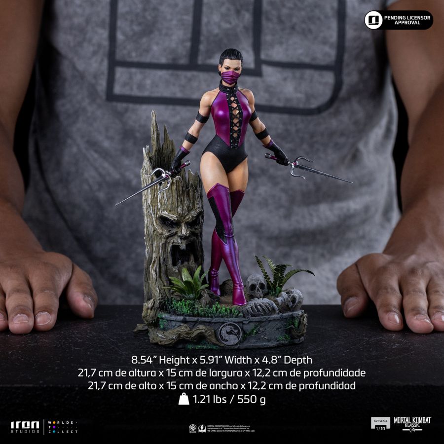 Mortal Kombat - Mileena 1:10 Scale Statue