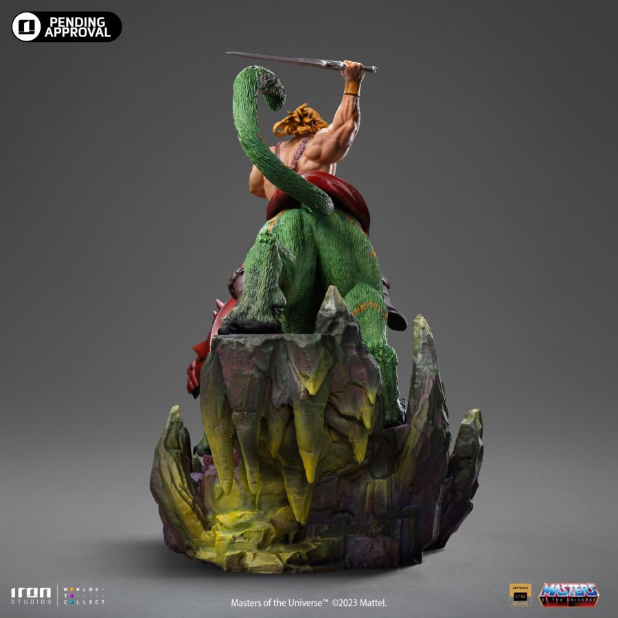 Masters of the Universe - He-Man & Battle-Cat 1:10 Scale Statue