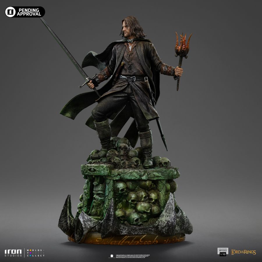 The Lord of the Rings - Aragorn Unleashed 1:10 Scale Statue