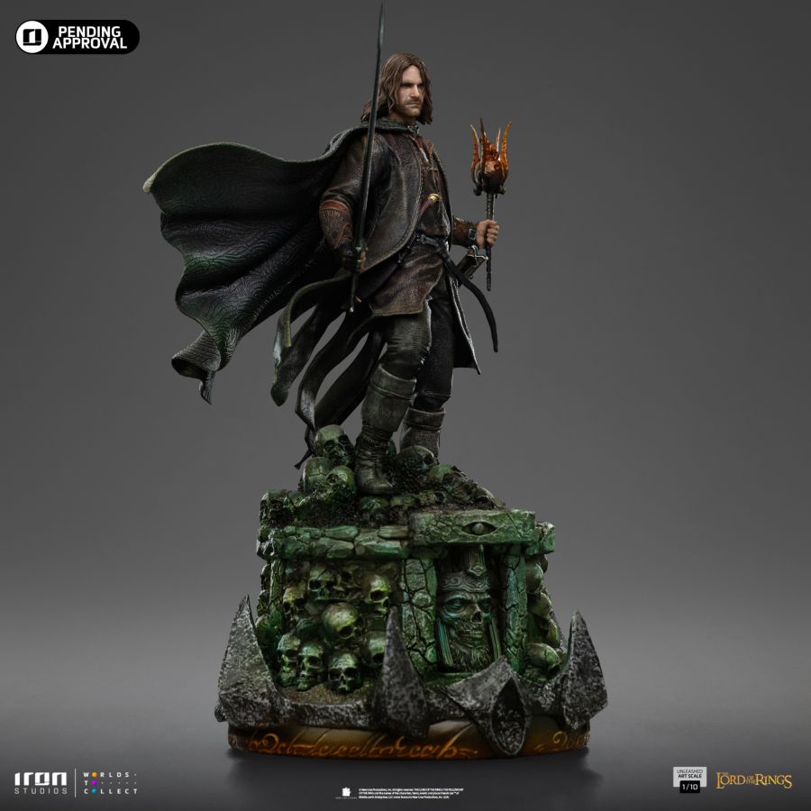 The Lord of the Rings - Aragorn Unleashed 1:10 Scale Statue