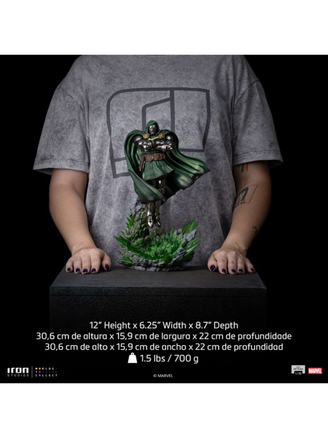 Fantastic 4 - Dr Doom 1:10 Scale Statue