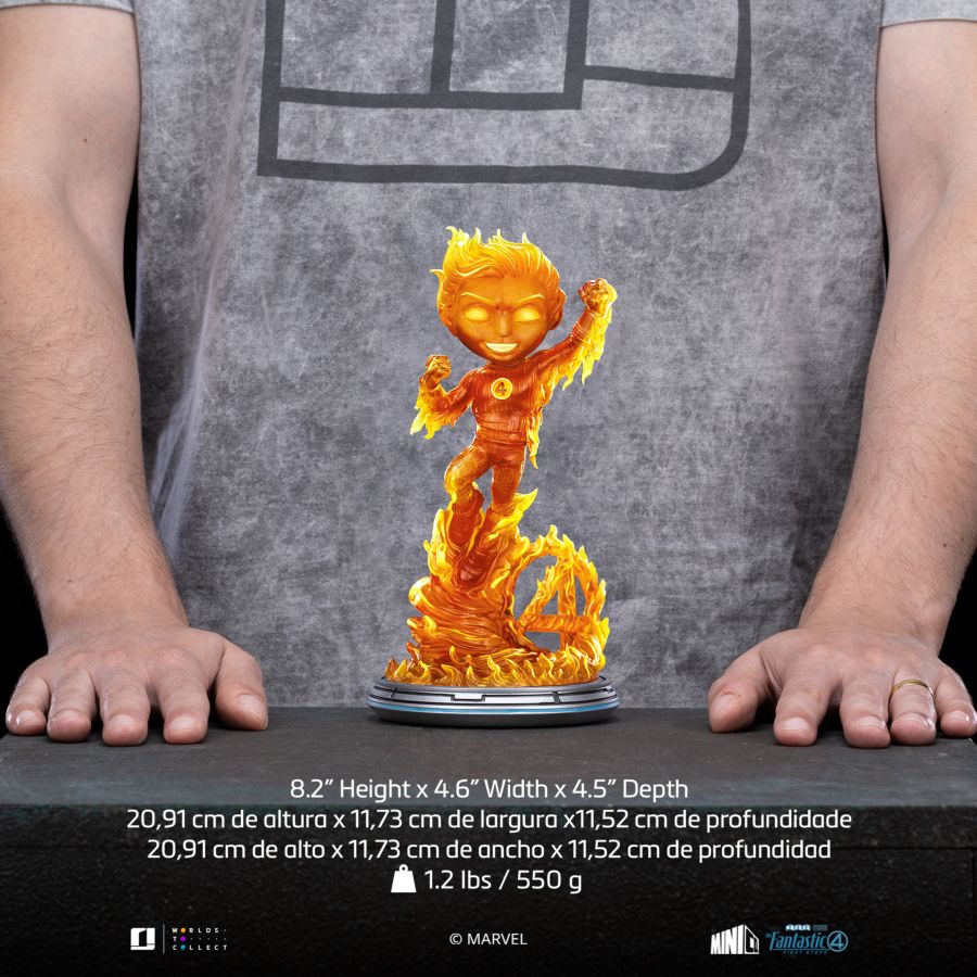 The Fantastic Four: First Steps - Human Torch MiniCO Vinyl