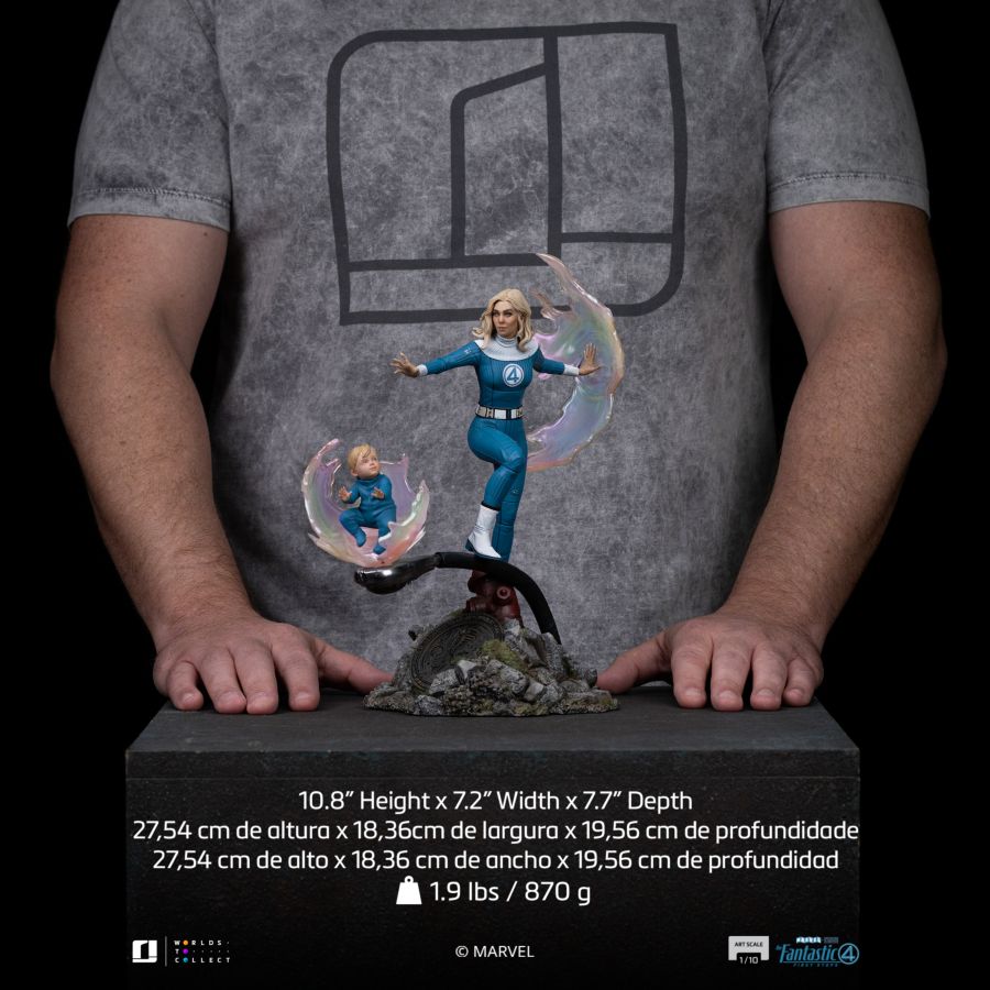 The Fantastic Four: First Steps - Invisible Woman 1:10 Scale Statue