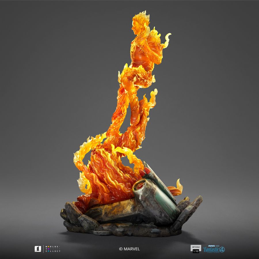 The Fantastic Four: First Steps - Human Torch 1:10 Scale Statue
