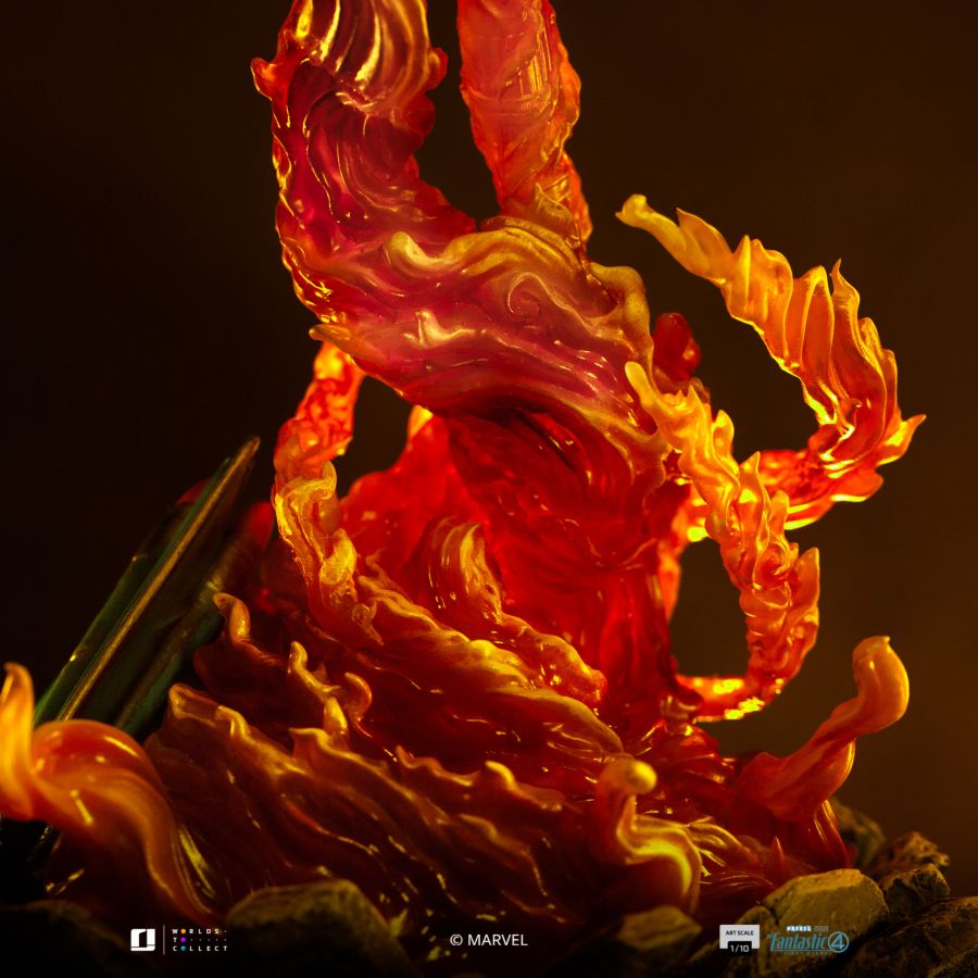 The Fantastic Four: First Steps - Human Torch 1:10 Scale Statue