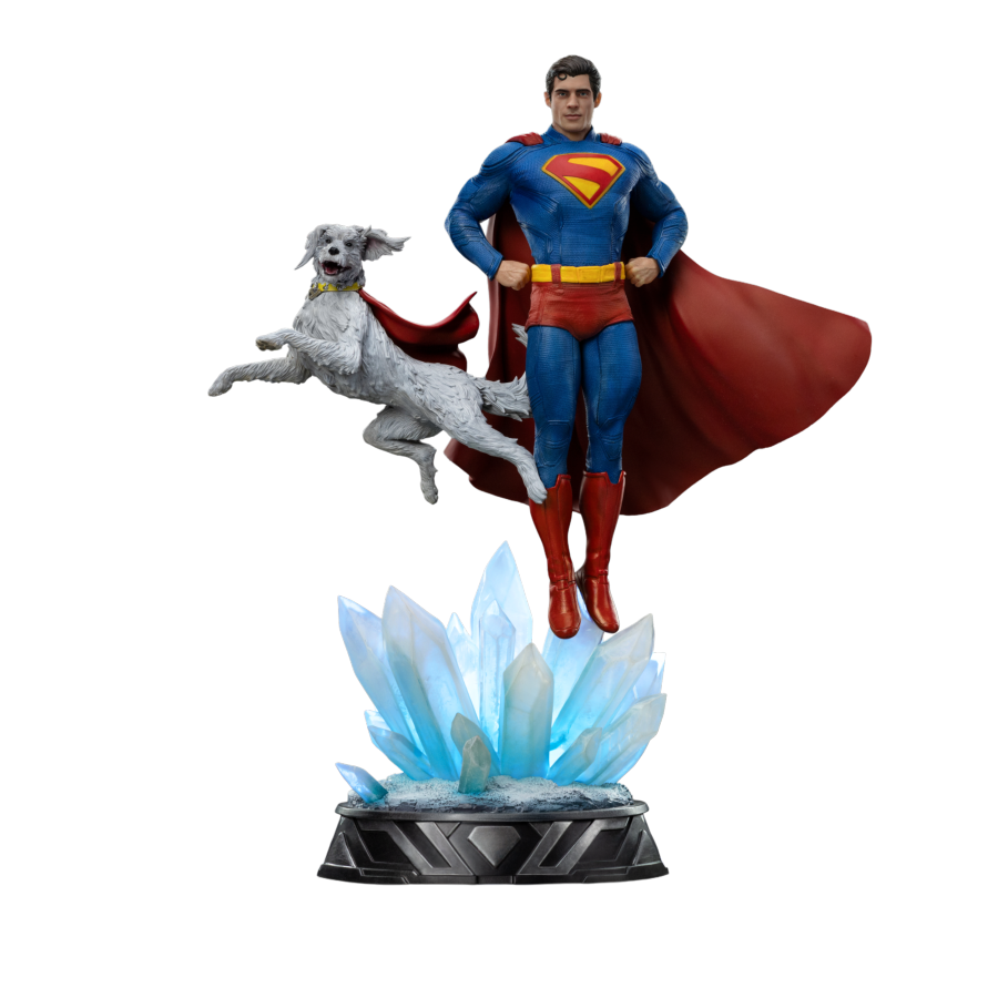 Superman (2025) - Superman & Krypto 1:10 Scale Statue