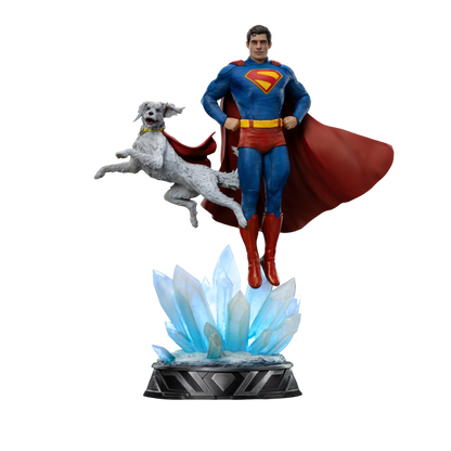 Superman (2025) - Superman & Krypto 1:10 Scale Statue