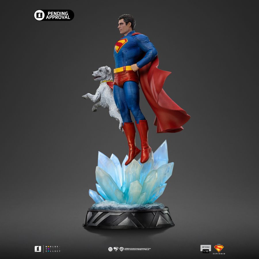 Superman (2025) - Superman & Krypto 1:10 Scale Statue
