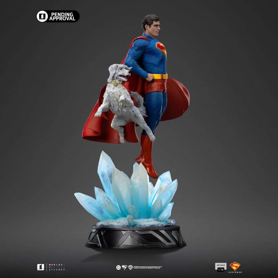 Superman (2025) - Superman & Krypto 1:10 Scale Statue