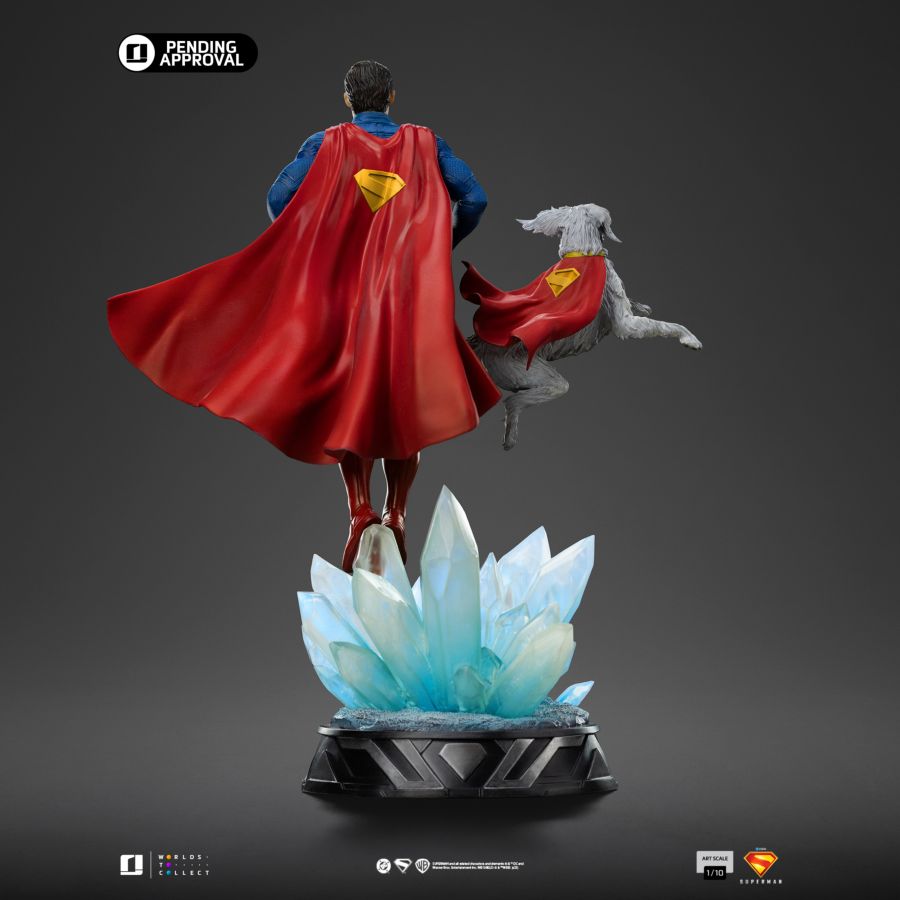 Superman (2025) - Superman & Krypto 1:10 Scale Statue