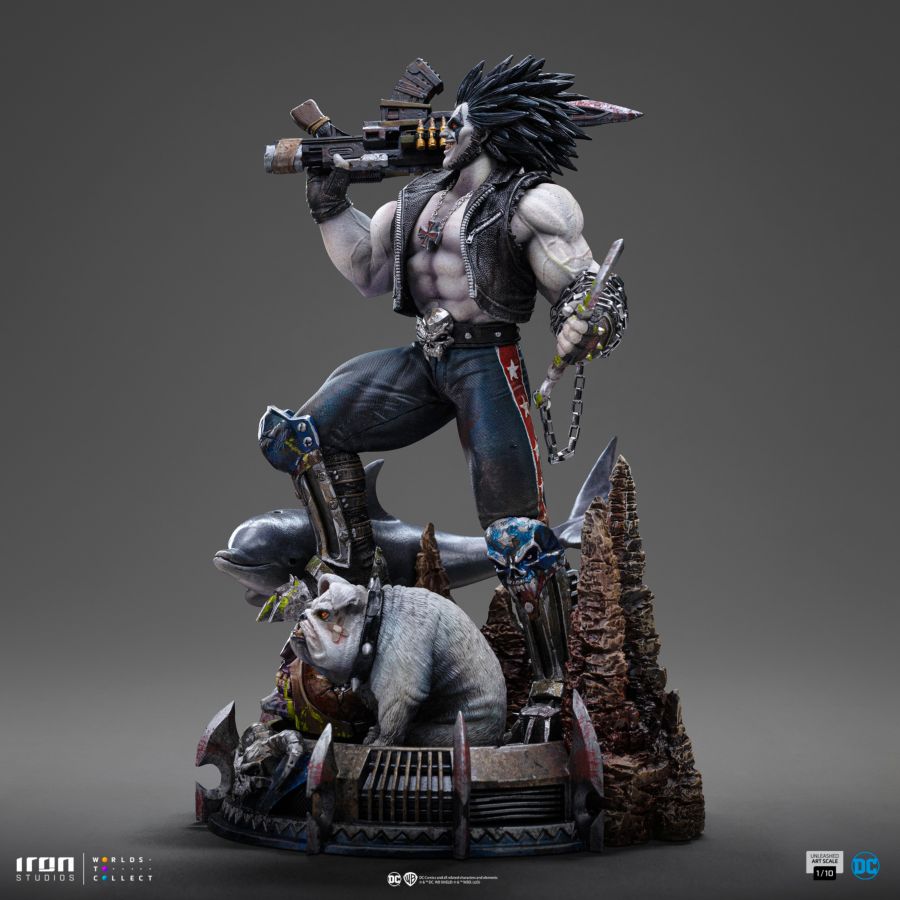 DC Comics - Lobo Unleashed 1:10 Scale Statue