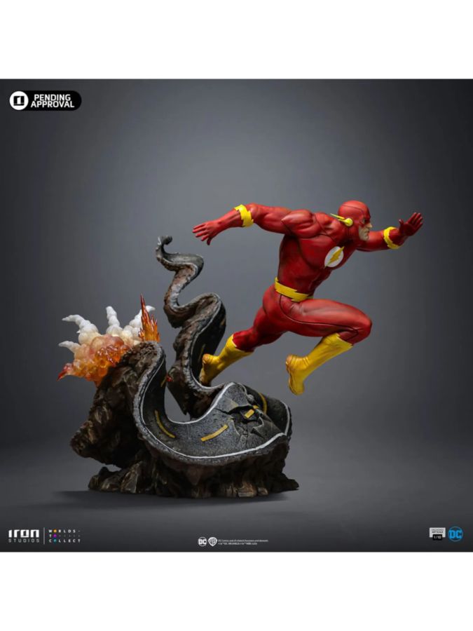 The Flash - Flash Unleashed 1:10 Scale Statue