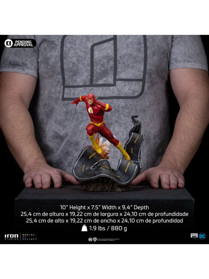 The Flash - Flash Unleashed 1:10 Scale Statue