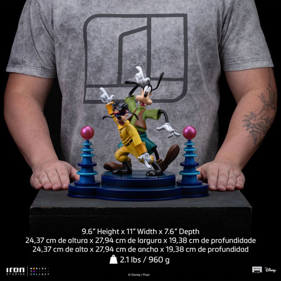 Disney - Goofy & Max 1:10 Scale Statue