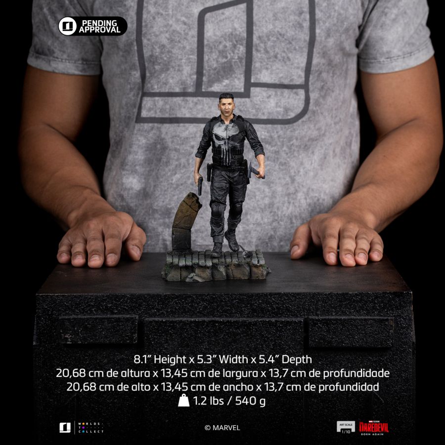 Daredevil: Born Again - Punisher 1:10 Scale Statue