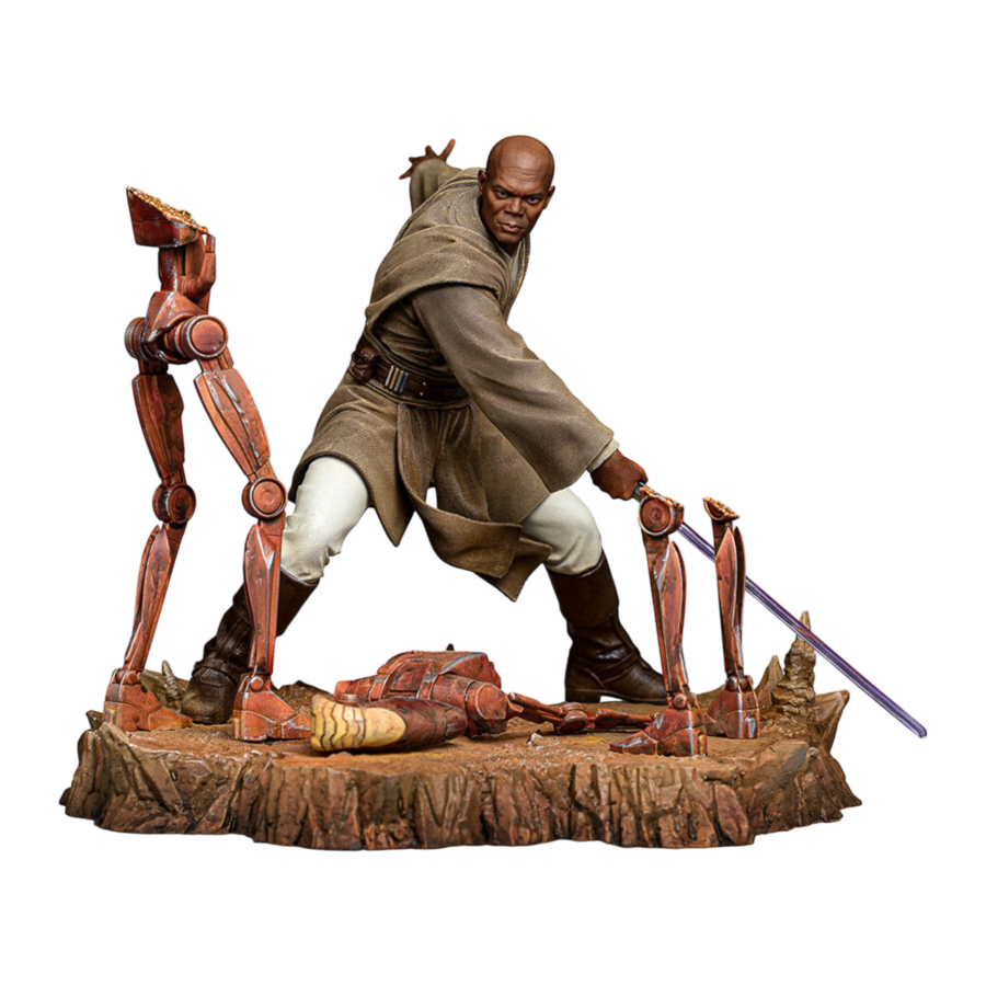 Star Wars: - Mace Windu 1:10 Scale Statue