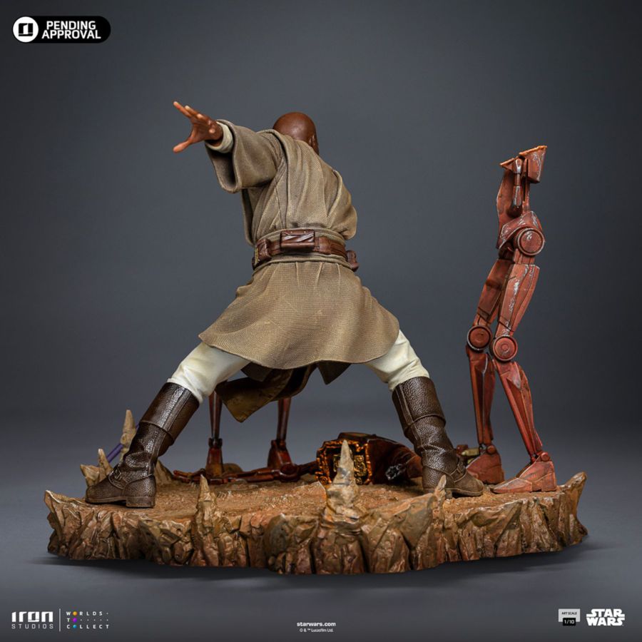 Star Wars: - Mace Windu 1:10 Scale Statue