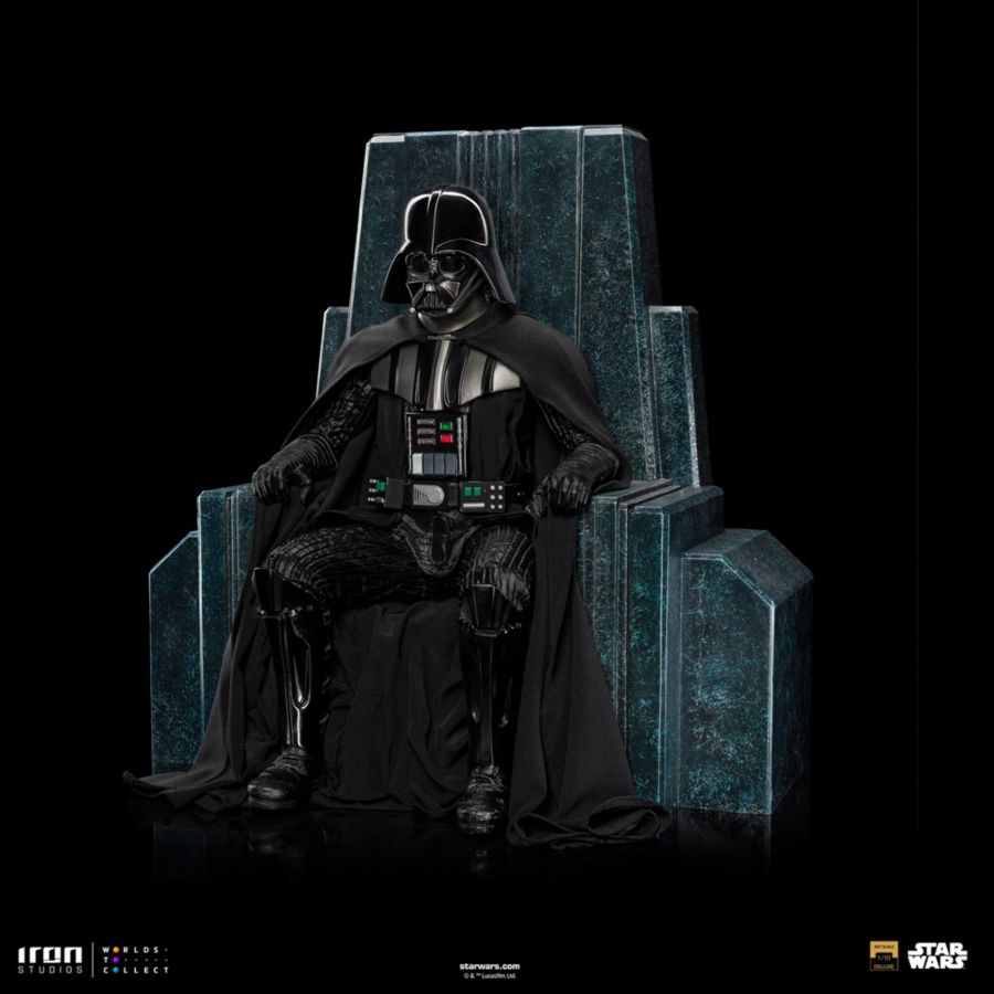 Star Wars - Darth Vader on Throne 1:10 Scale Statue