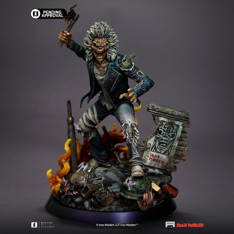Iron Maiden - Eddie 50th Anniversary 1:10 Scale Statue