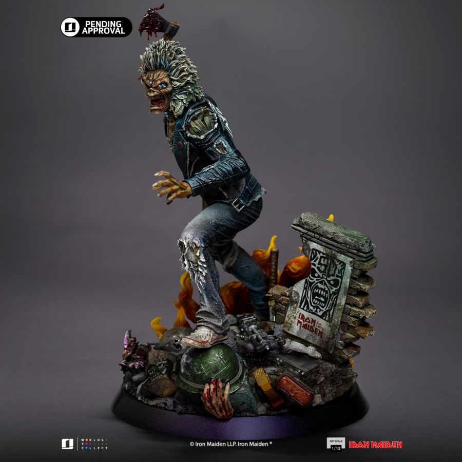 Iron Maiden - Eddie 50th Anniversary 1:10 Scale Statue