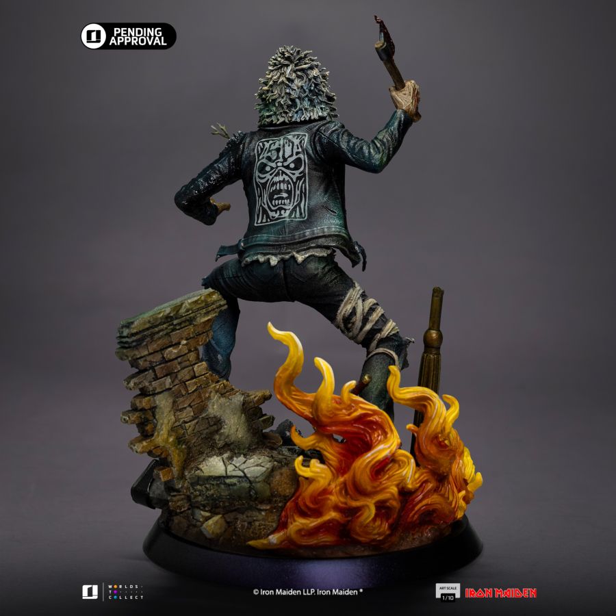 Iron Maiden - Eddie 50th Anniversary 1:10 Scale Statue